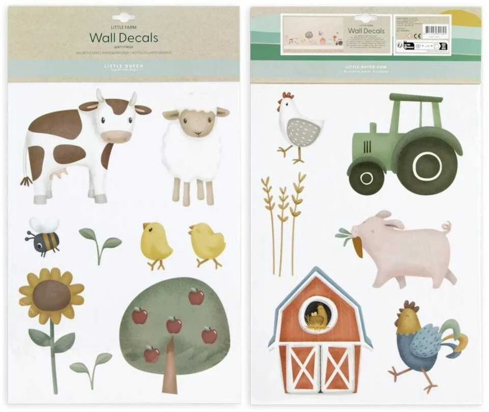 Little Dutch Sienos lipdukai 'Little Farm'