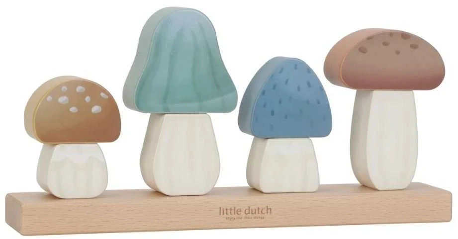 Little Dutch Sudedama grybų dėlionė ´Forest Friends´
