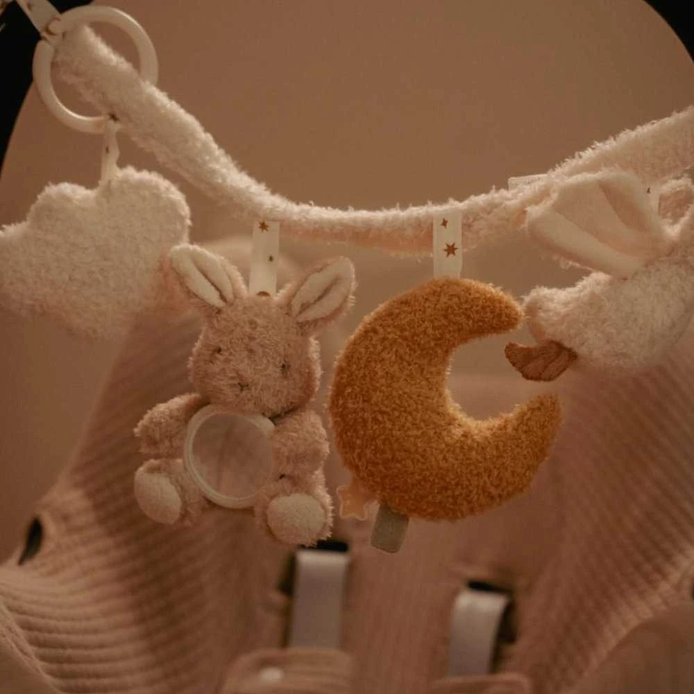 Little Dutch Vežimėlio žaislų grandinėlė ´Newborn Naturals´