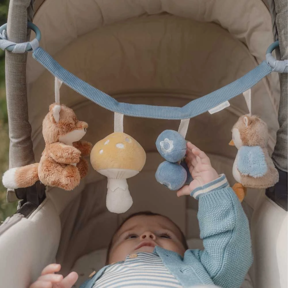 Little Dutch Žaislų grandinėlė vežimėliui ‘Forest Friends’