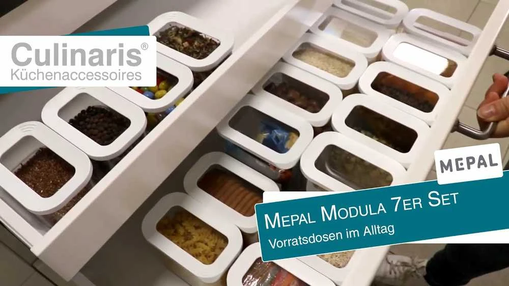 Rosti Mepal Mepal 5 modulinių maisto laikymo dėžučių rinkinys