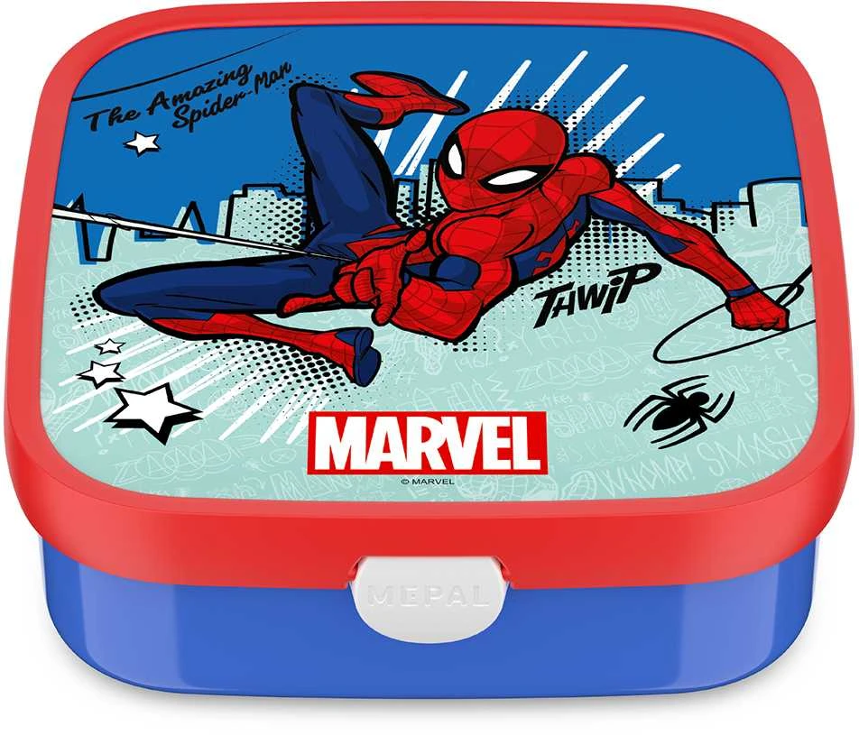 Rosti Mepal Mepal Didelė vaikiška priešpiečių dėžutė 'Spiderman'