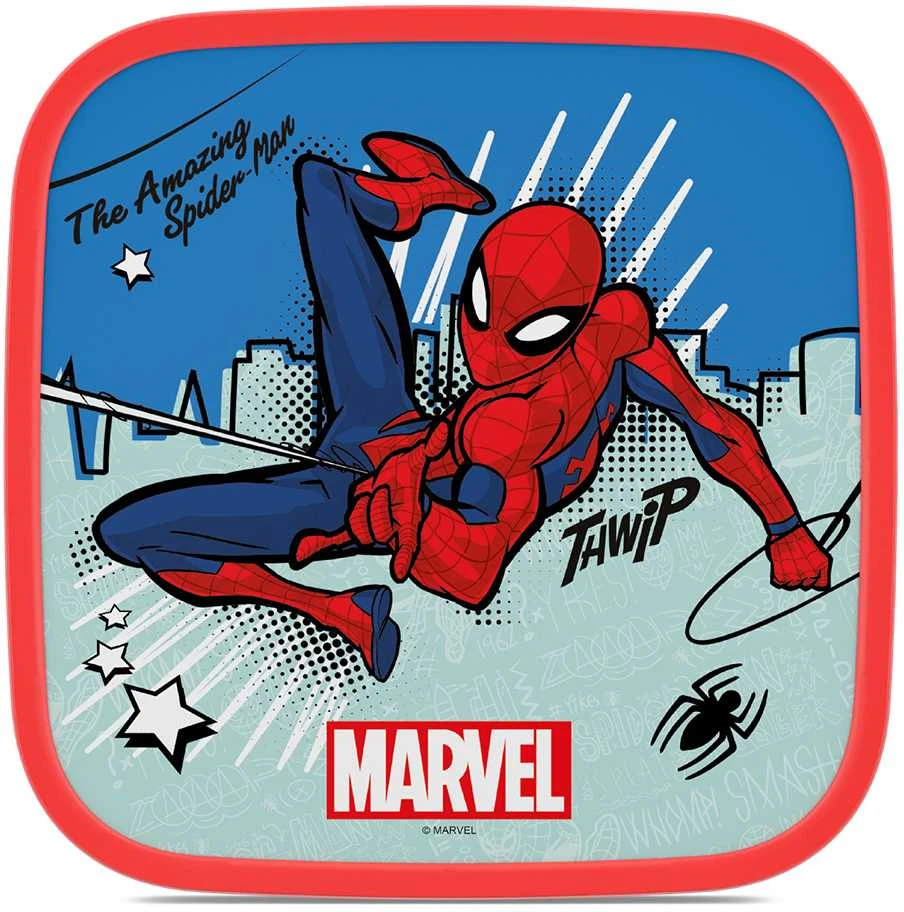 Rosti Mepal Mepal Didelė vaikiška priešpiečių dėžutė 'Spiderman'