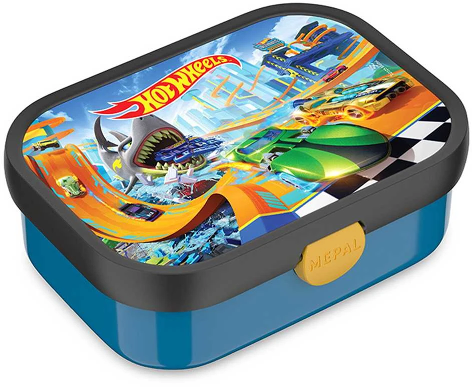 Mepal Gertuvė ir pietų dėžutė rinkinys vaikams 'Hot Wheels'
