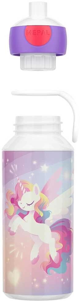 Rosti Mepal Mepal Gertuvė ir pietų dėžutė rinkinys vaikams 'Unicorn Glow'
