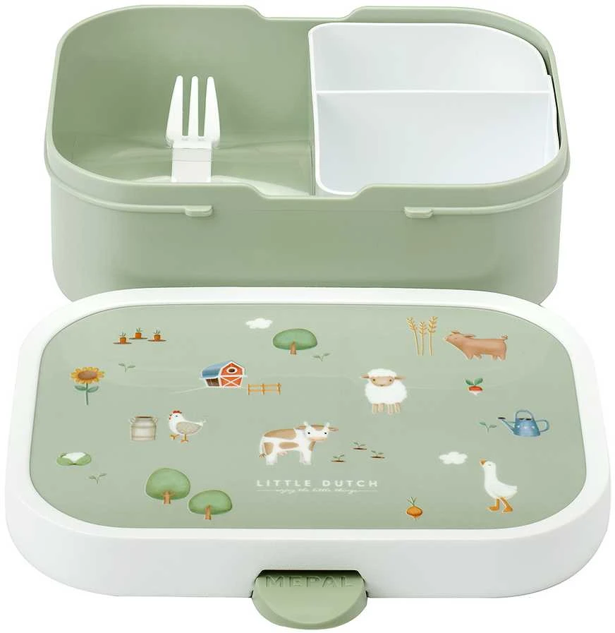 Rosti Mepal Mepal Gertuvės ir dėžučių rinkinys vaikams ‘Mažasis ūkis’ Little Farm