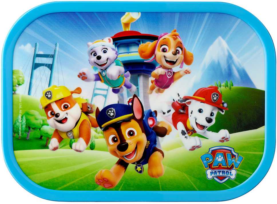 Rosti Mepal Mepal Gertuvės ir dėžučių rinkinys vaikams ‘Šunyčiai patruliai’ Paw Patrol Pups