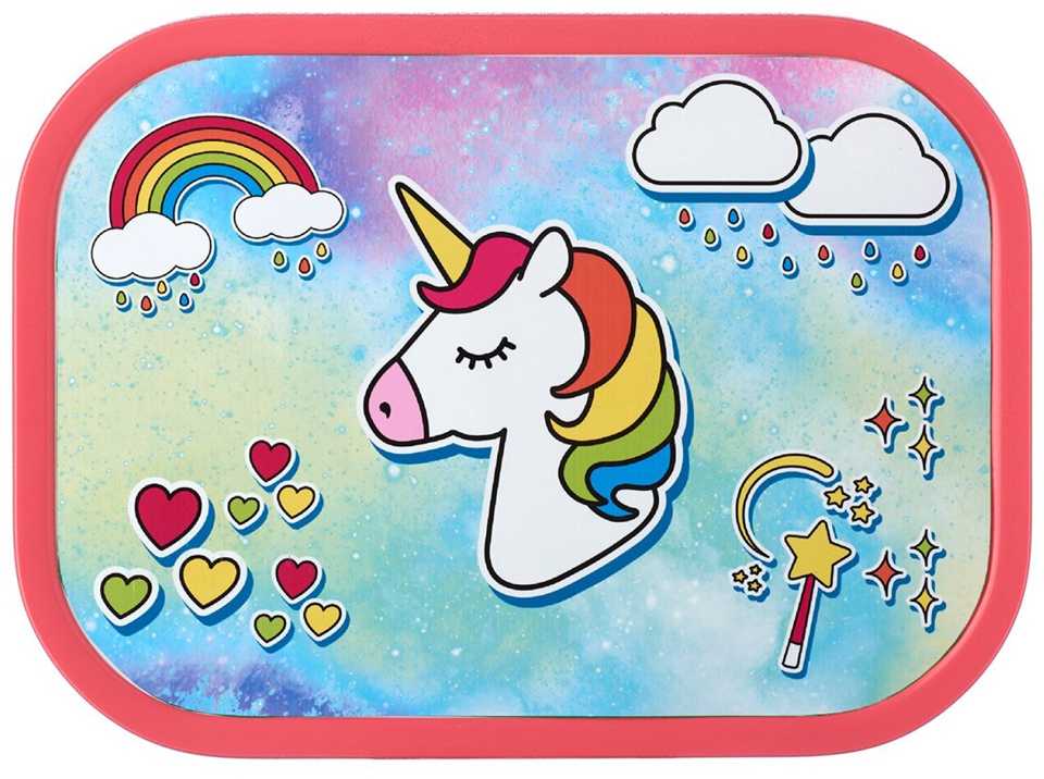 Rosti Mepal Mepal Gertuvės ir dėžučių rinkinys vaikams ‘Vienaragis’ Unicorn