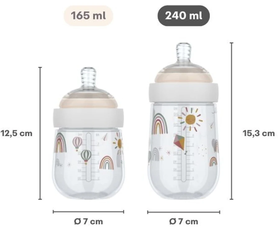 Rosti Mepal Mepal Kūdikio buteliukas ’Forest Friends’ - 240 ml