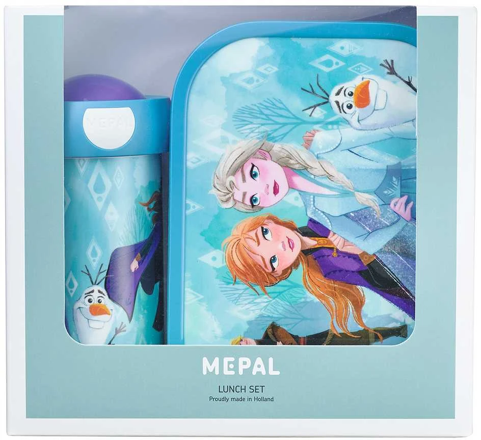 Mepal Puodelis ir pietų dėžutė rinkinys vaikams ‘Ledo šalis’ Frozen 2