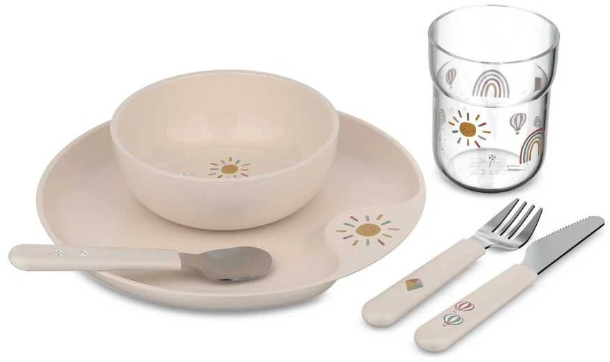 Rosti Mepal Mepal Vaikiška stiklinė ’Flowers & Butterflies’