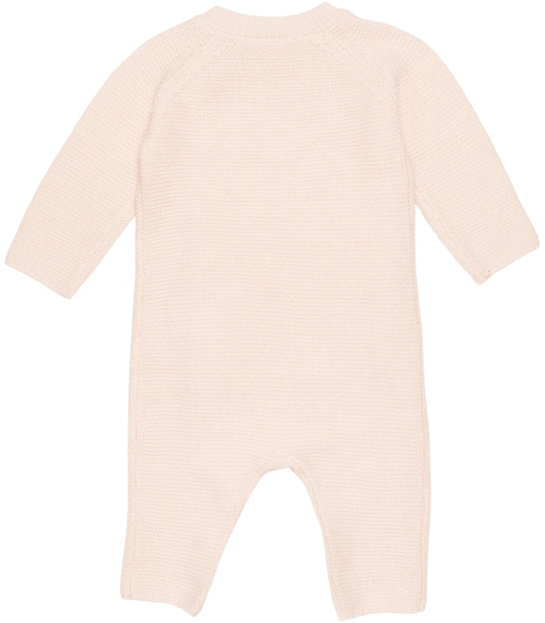 Pink Little Dutch Megztas kombinezonas-šliaužtinukas ´Pure Rožinė´ - 68