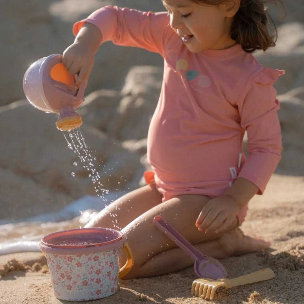 Little Dutch Smėlio žaislų rinkinys Rausvos gėlytės