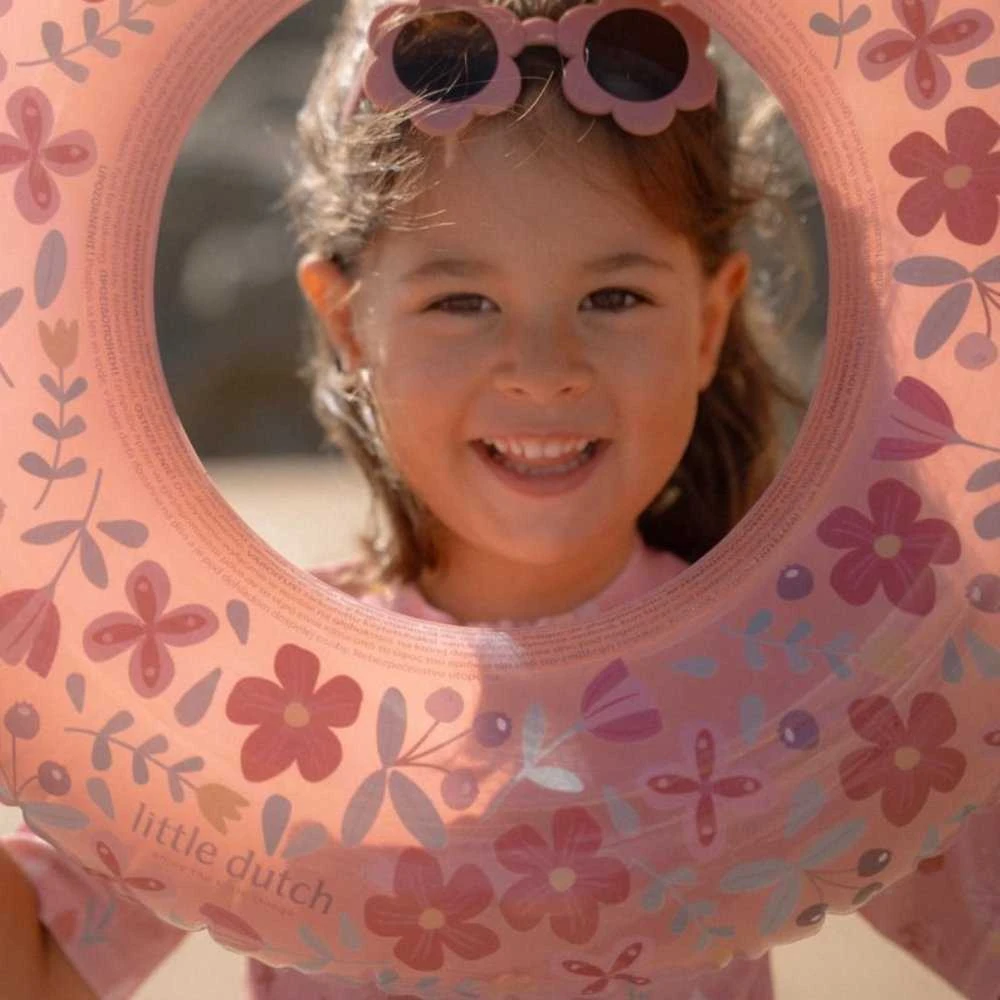 Rožinė Little Dutch Vaikiški akiniai nuo saulės ´Flower Rožinė´