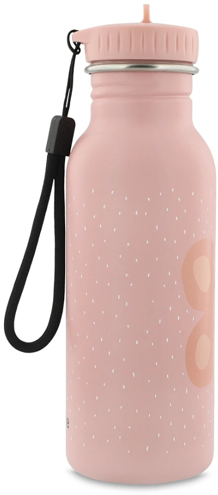 Vaikų gertuvė - TRIXIE - Poniška drugelė - Nerūdijantis plienas - 500 ml - Rožinė