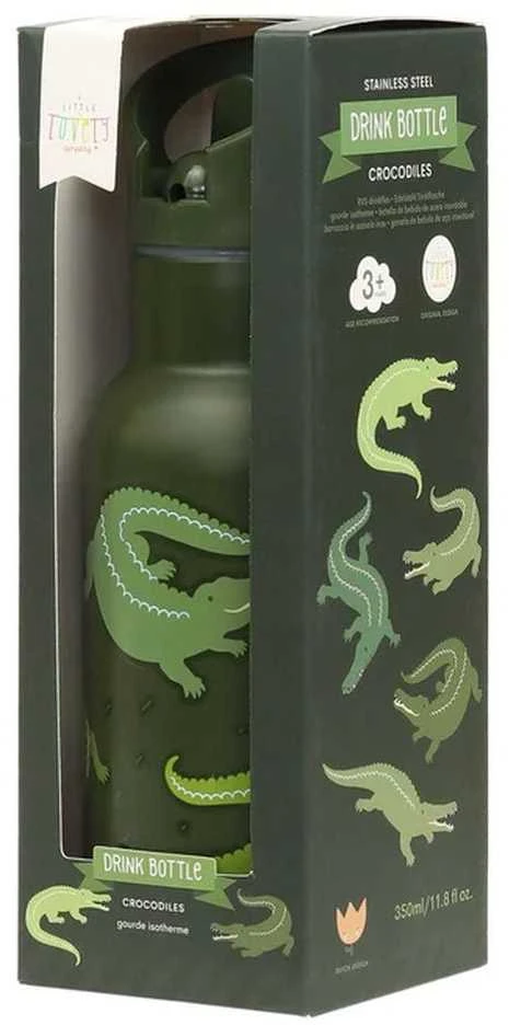 Allc Nerūdijančio plieno gertuvė Krokodiliukai, 350ml
