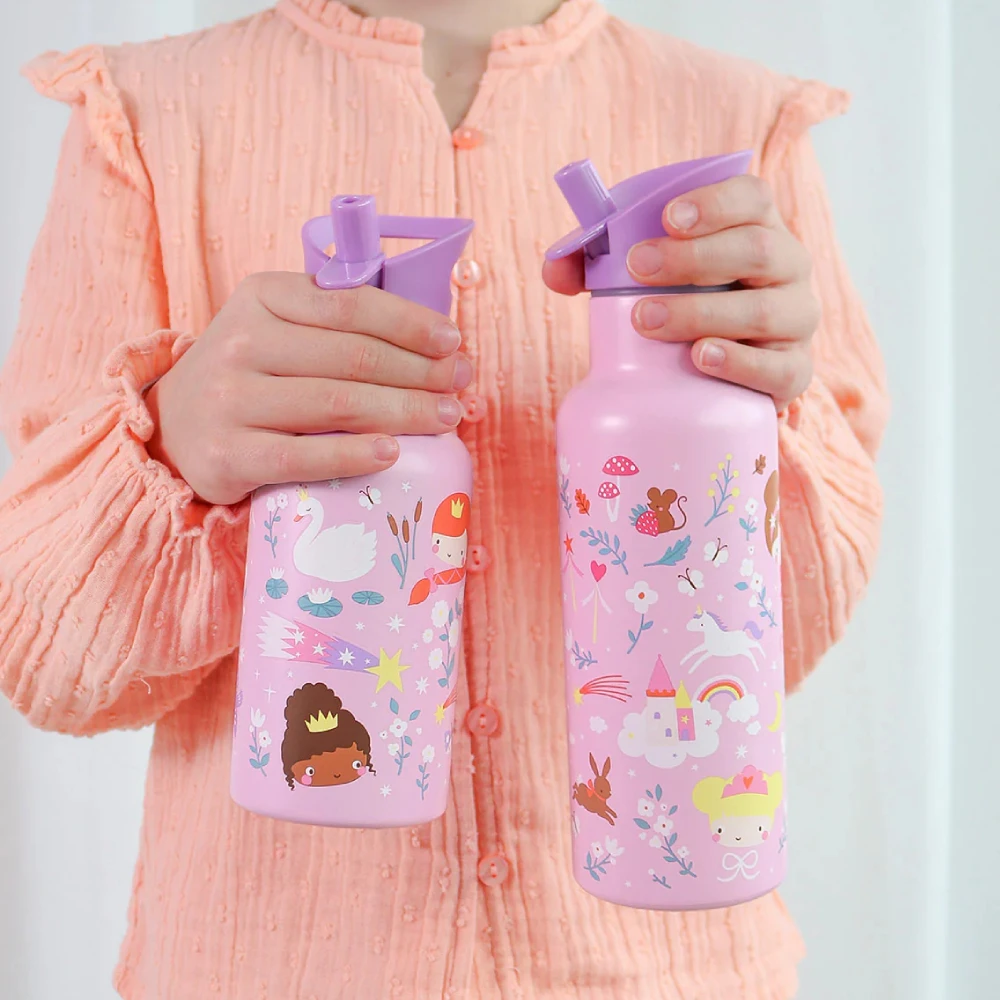 Vaikiška gertuvė iš nerūdijančio plieno 'Princesės' - 350 ml