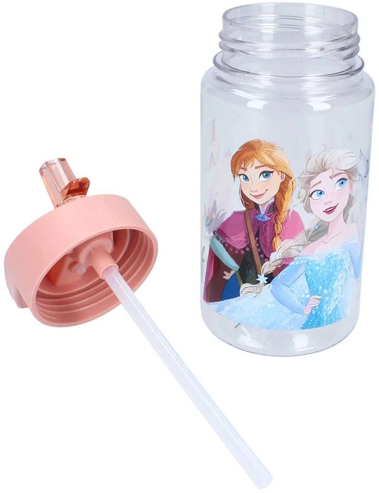 Vaikiška gertuvė su šiaudeliu 'Ledo Šalis' Frozen II Drink Up