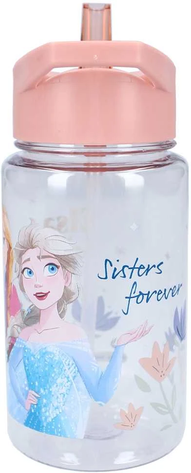 Vaikiška gertuvė su šiaudeliu 'Ledo Šalis' Frozen II Drink Up