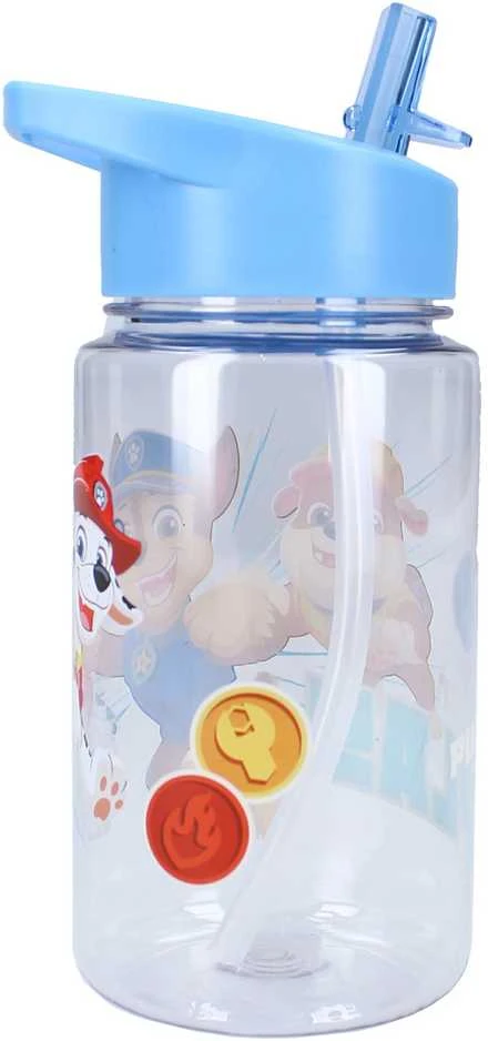 Vaikiška gertuvė su šiaudeliu 'Šunyčiai Patruliai' PAW Patrol Drink Up