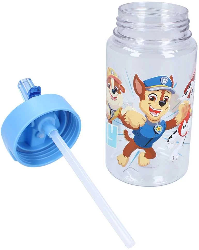 Vaikiška gertuvė su šiaudeliu 'Šunyčiai Patruliai' PAW Patrol Drink Up