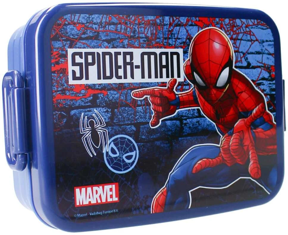 Vaikiška priešpiečių dėžutė Spider-Man Let's Eat!