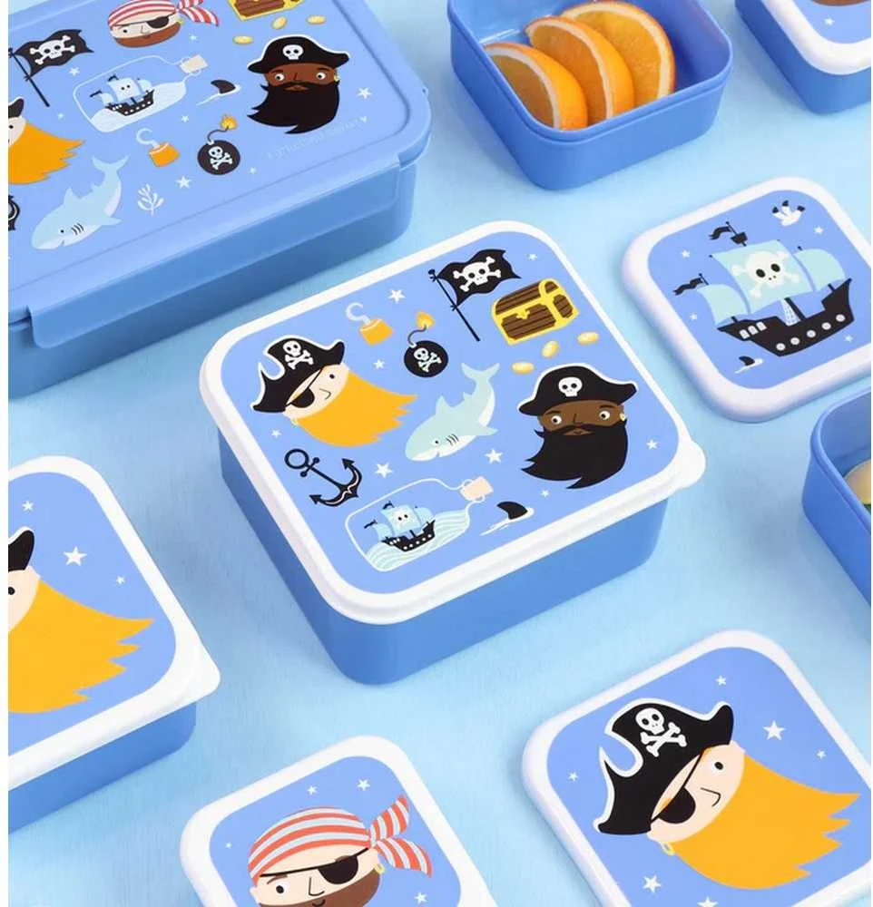 Allc Užkandžių dėžučių rinkinys Piratai