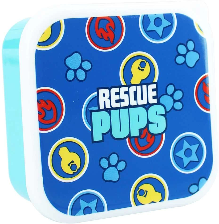 Vaikiškų priešpiečių dėžučių rinkinys 'Šunyčiai patruliai' PAW Patrol Fresh Bites 3vnt
