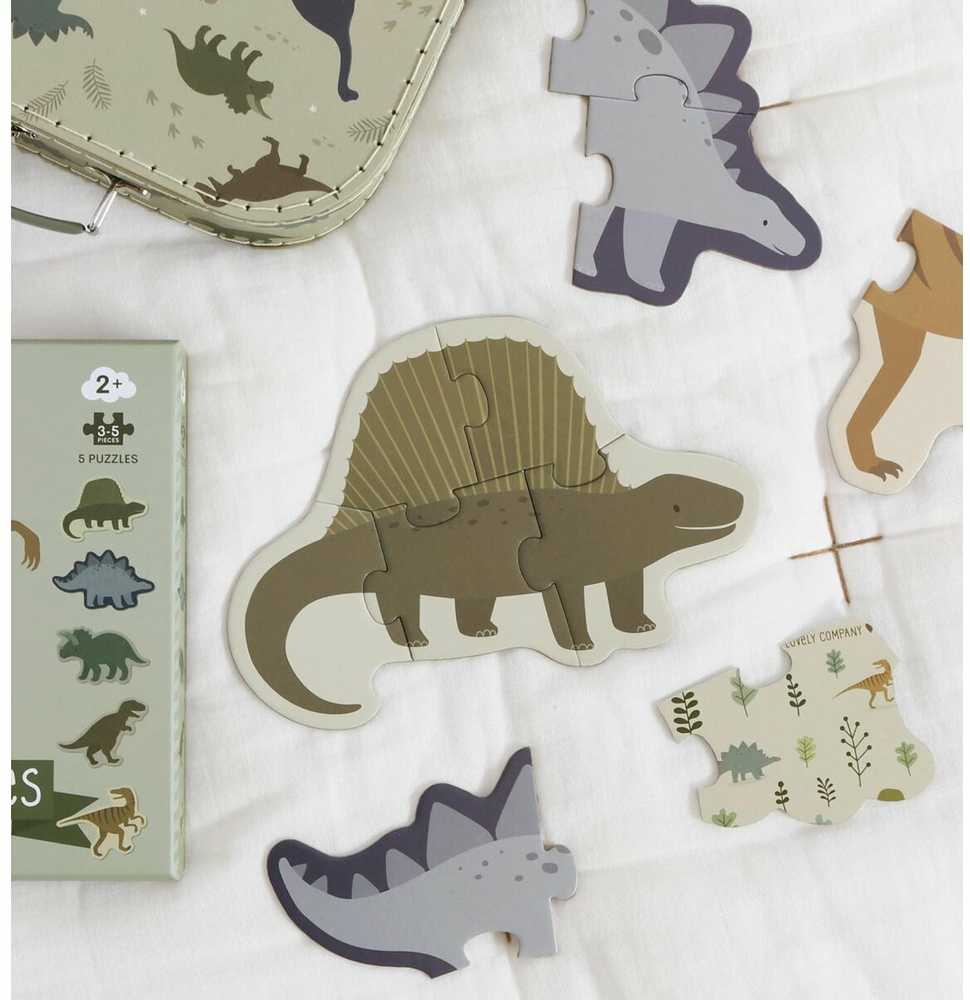 Dėlionė Allc Edukacinių dėlionių rinkinys Dinozaurai
