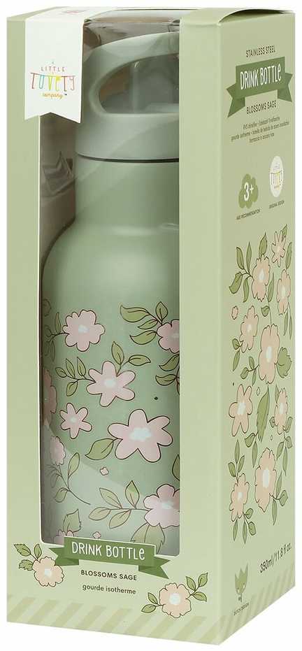 Allc Nerūdijančio plieno gertuvė Žydėjimas žalia, 350ml