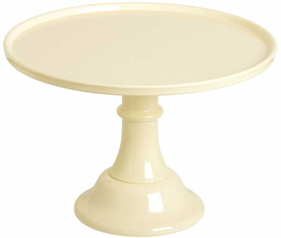 Allc Tortinė ant kojelės, vanilinė 30cm