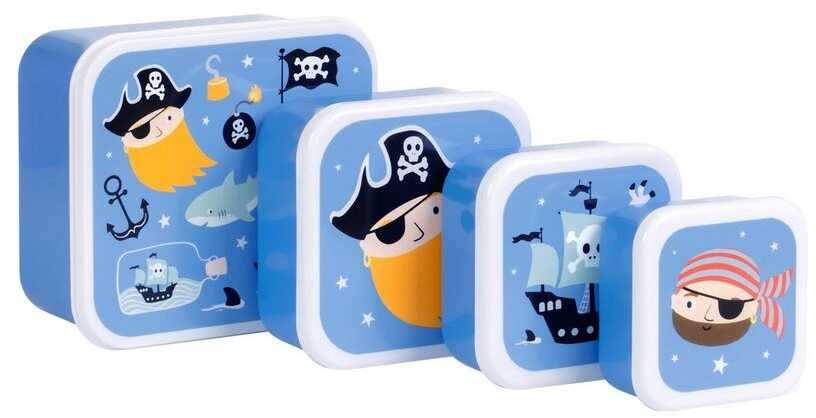 Allc Užkandžių dėžučių rinkinys Piratai