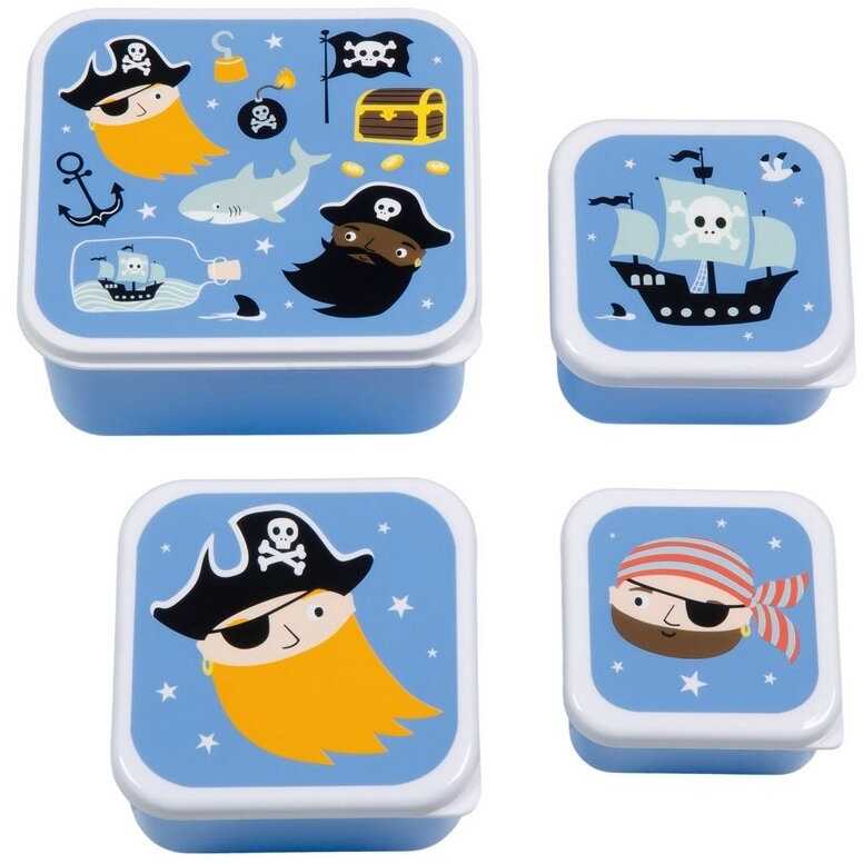 Allc Užkandžių dėžučių rinkinys Piratai