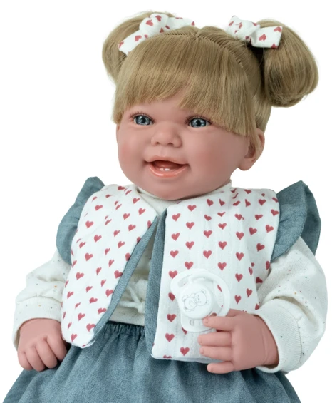 Arias lėlė mergaitė, kuri juokiasi, 45 cm