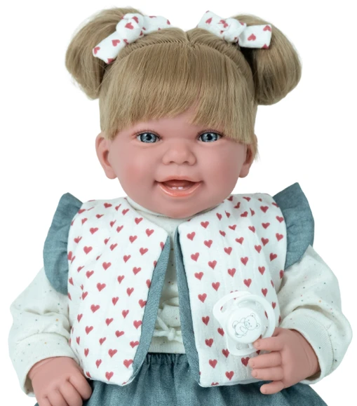 Arias lėlė mergaitė, kuri juokiasi, 45 cm
