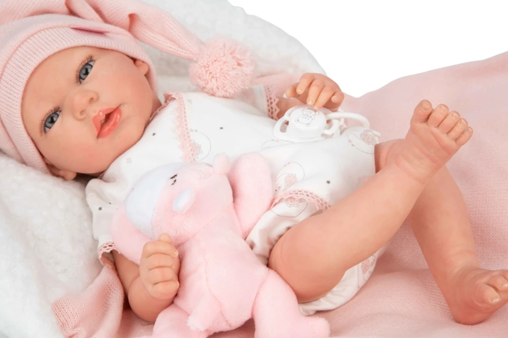 Arias Reborn lėlė kūdikėlis Arielė, 40 cm