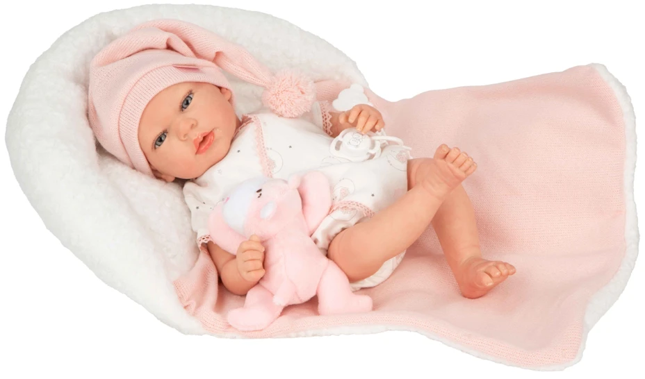 Arias Reborn lėlė kūdikėlis Arielė, 40 cm