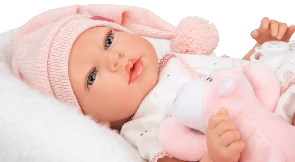 Arias Reborn lėlė kūdikėlis Arielė, 40 cm