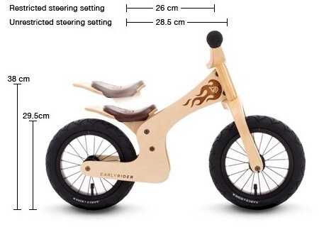 Balansinis dviratis Early Rider Lite 12