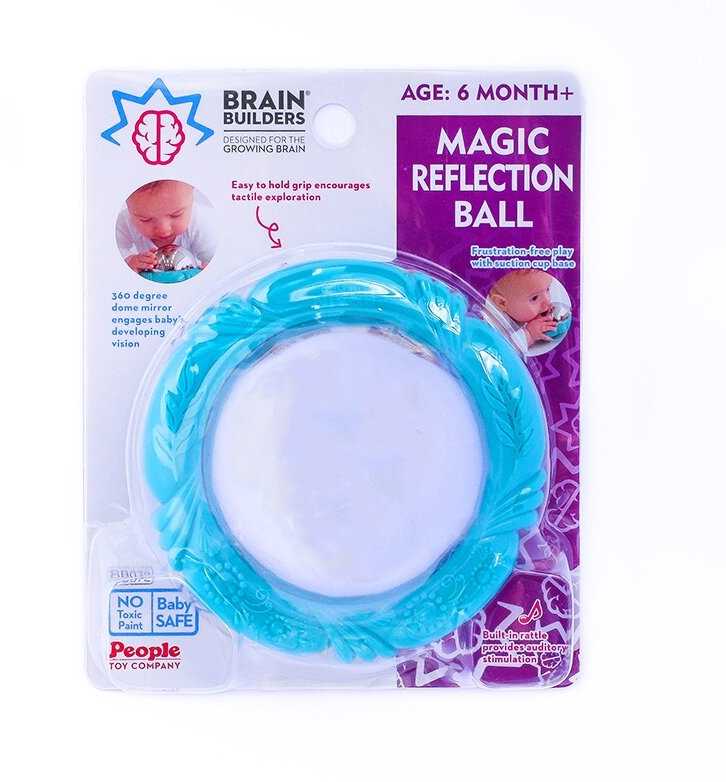 Brain Builders Kamuolėlis „Magiški atspindžiai“ 6mėn+