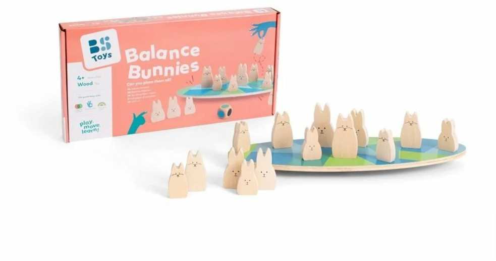 Bs Toys Balansavimo žaidimas Kiškiai prieš Lapes
