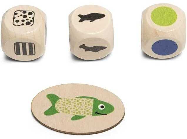 Bs Toys Medinis stalo žaidimas "Surask žuvį"