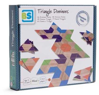 Bs Toys Medinis trikampis "Domino"