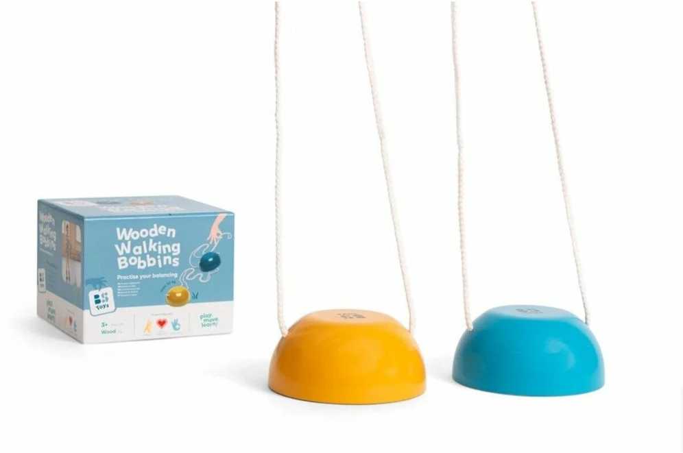 Bs Toys Medinis vaikščiojimo žaidimas Pėdutės