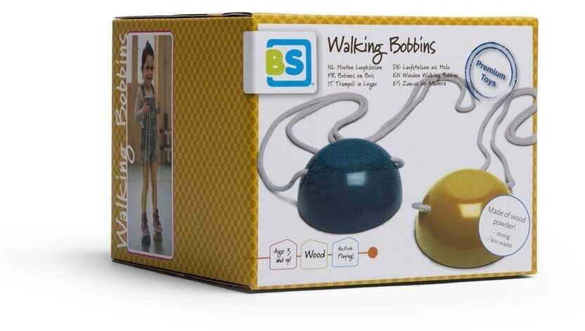 Bs Toys Medinis vaikščiojimo žaidimas Pėdutės