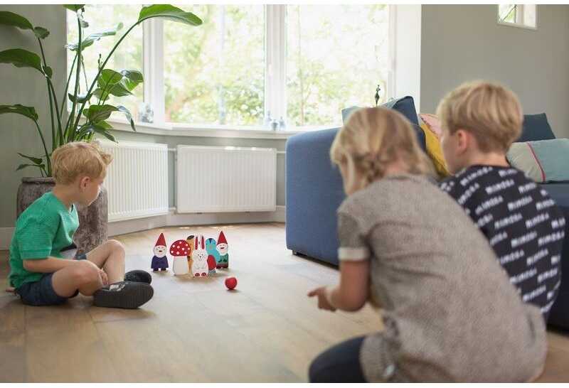 Bs Toys Medinis žaidimas boulingas Miško draugai