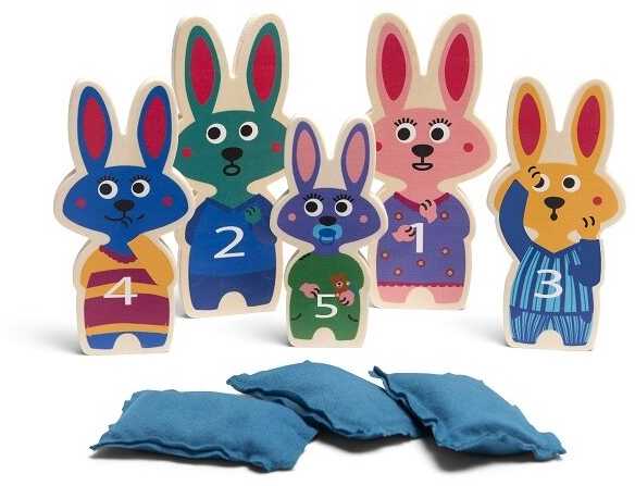 Bs Toys Medinis žaidimas Kiškių medžioklė