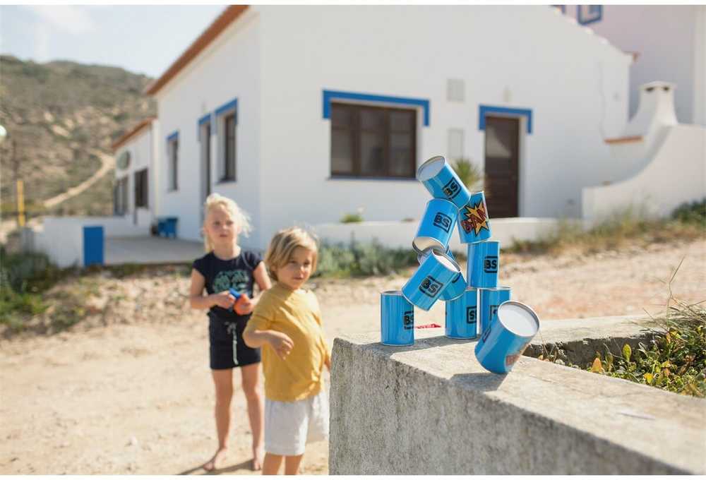 Bs Toys Mėtimo žaidimas Linksmos skardinės
