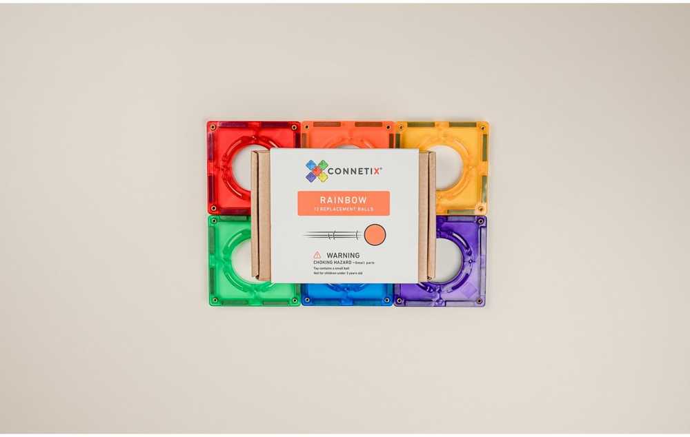 Connetix kamuoliukų papildymas 12vnt