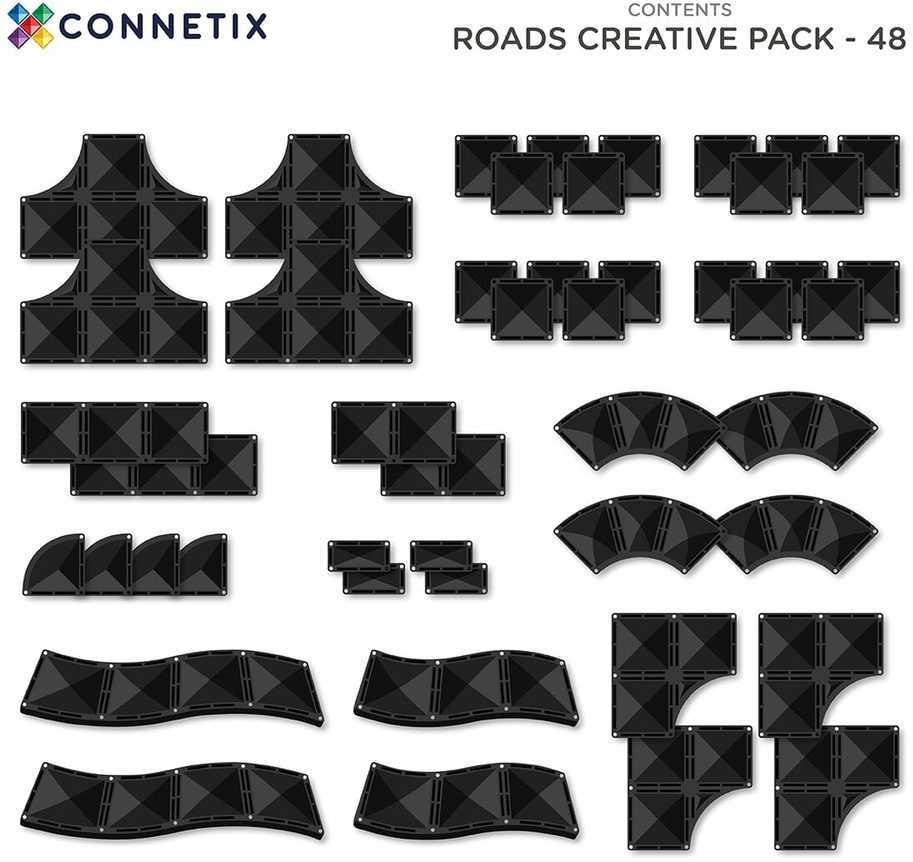 Connetix KELIAI rinkinys 48 dalių